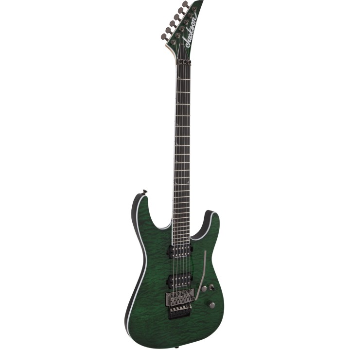 Acquista JACKSON PRO SERIES SOLOIST™ SL2Q MAH, EBONY FINGERBOARD, TRANSPARENT GREEN - 2914223 online | Merula Strumenti Musicali