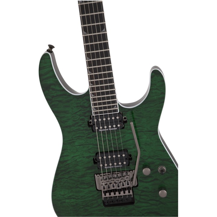 Acquista JACKSON PRO SERIES SOLOIST™ SL2Q MAH, EBONY FINGERBOARD, TRANSPARENT GREEN - 2914223 online | Merula Strumenti Musicali