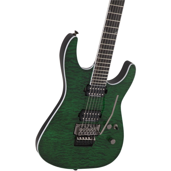 Acquista JACKSON PRO SERIES SOLOIST™ SL2Q MAH, EBONY FINGERBOARD, TRANSPARENT GREEN - 2914223 online | Merula Strumenti Musicali