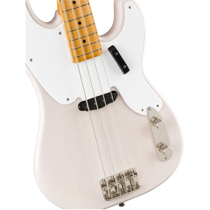 Acquista SQUIER CLASSIC VIBE 50S PRECISION BASS WHITE BLONDE online | Merula Strumenti Musicali