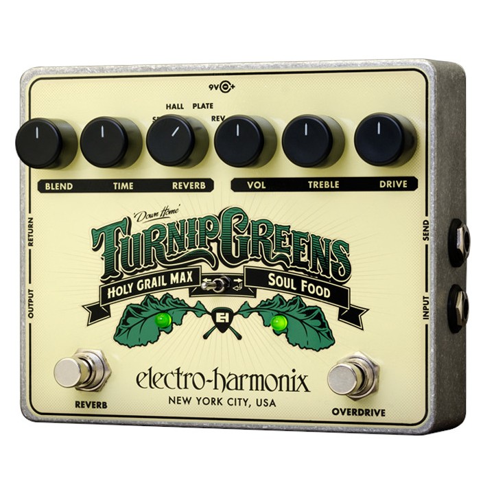 Acquista ELECTRO-HARMONIX TURNIP GREENS online | Merula Strumenti Musicali