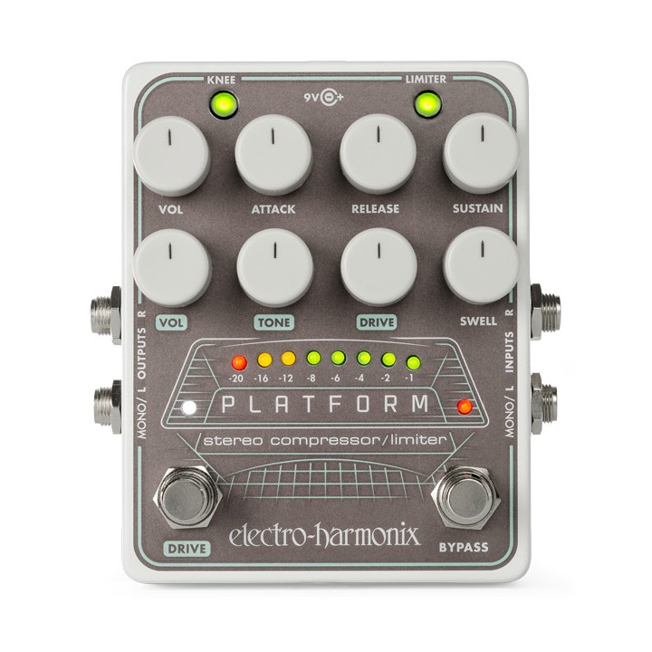 Acquista ELECTRO-HARMONIX PLATFORM STEREO COMPRESSOR online | Merula Strumenti Musicali