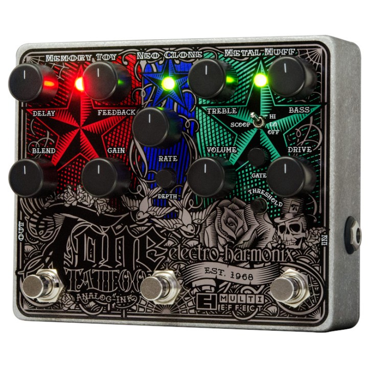 Acquista ELECTRO-HARMONIX TONE TATTOO online | Merula Strumenti Musicali