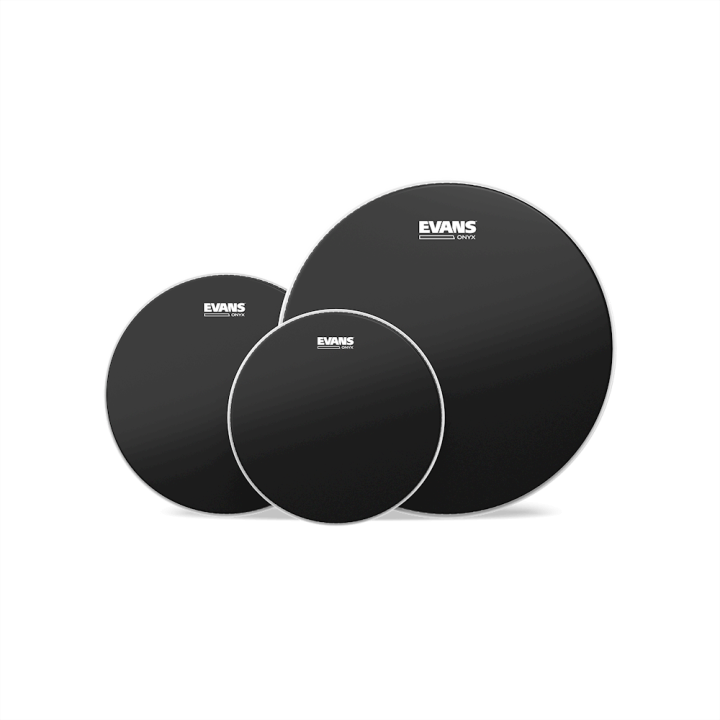 Acquista EVANS SET PELLI ONYX 10/12/16 ETP-ONX2-R online | Merula Strumenti Musicali
