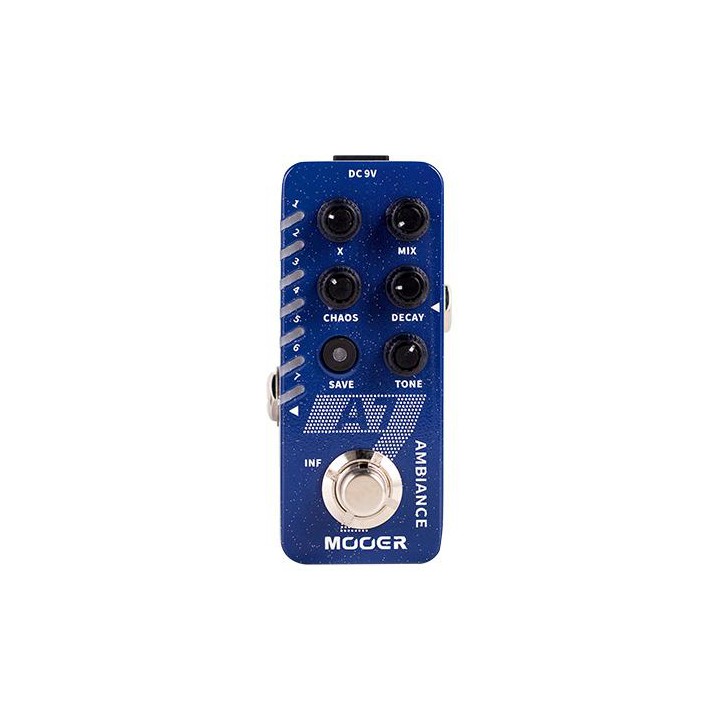 Acquista MOOER A7 AMBIANCE REVERB online | Merula Strumenti Musicali