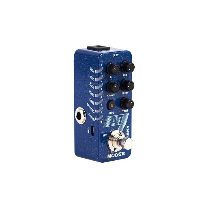 Acquista MOOER A7 AMBIANCE REVERB online | Merula Strumenti Musicali