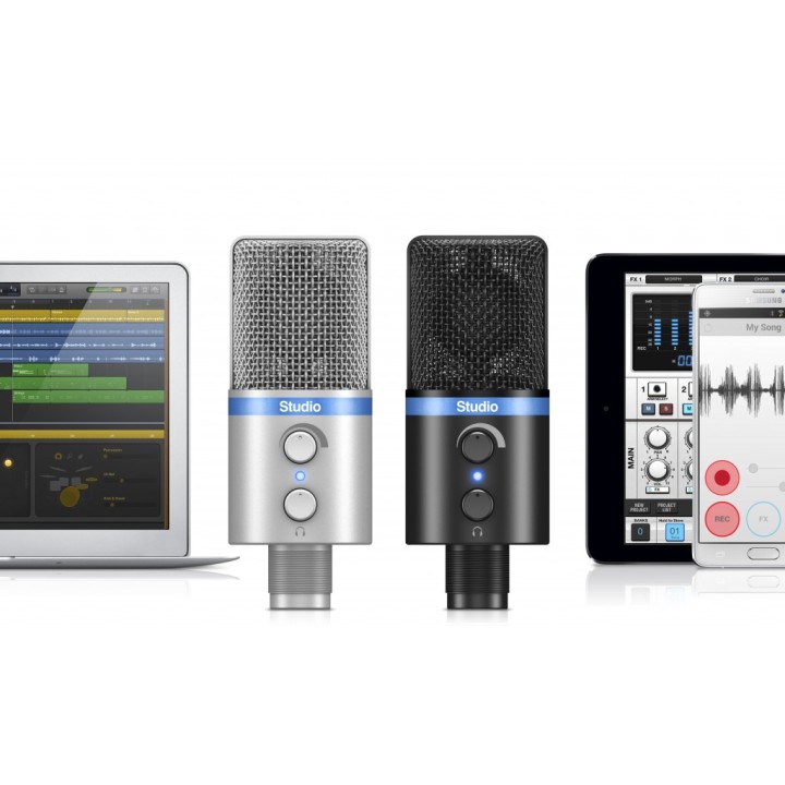 ik multimedia irig mic studio black