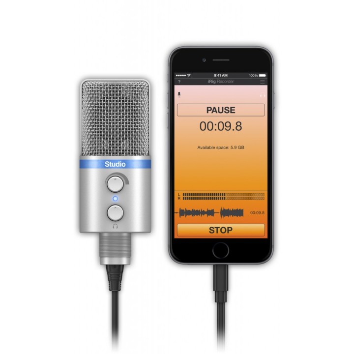 ik multimedia irig mic studio