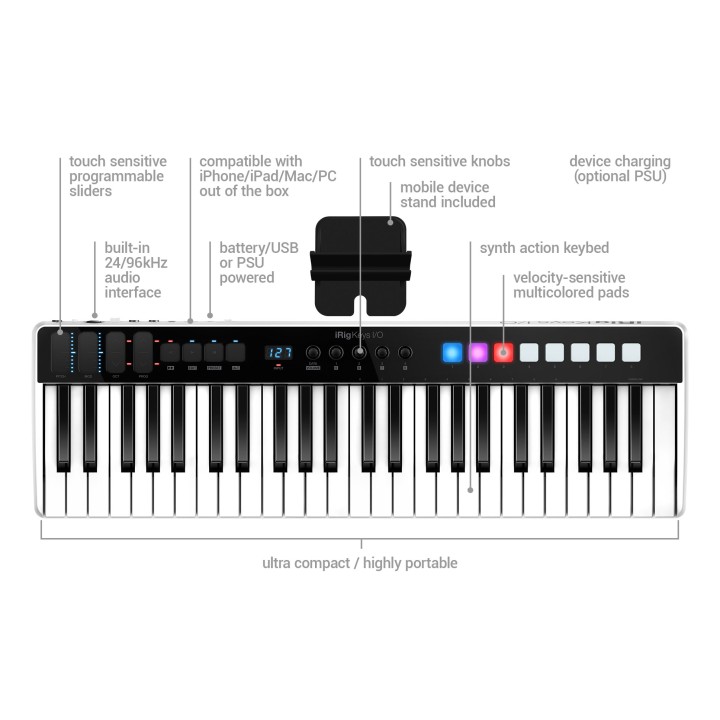 ik multimedia irig keys i/o 49