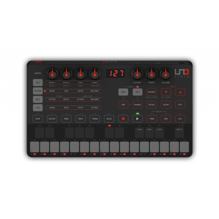 ik multimedia uno synth sintetizzatore analogico