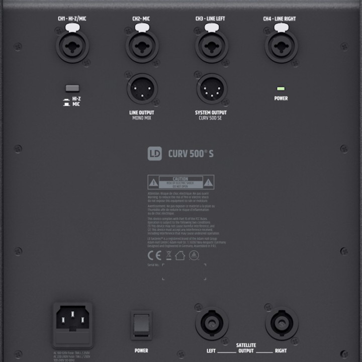 Acquista LD SYSTEMS Curv 500 Avs online | Merula Strumenti Musicali