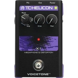 tc helicon voicetone x1 stompbox