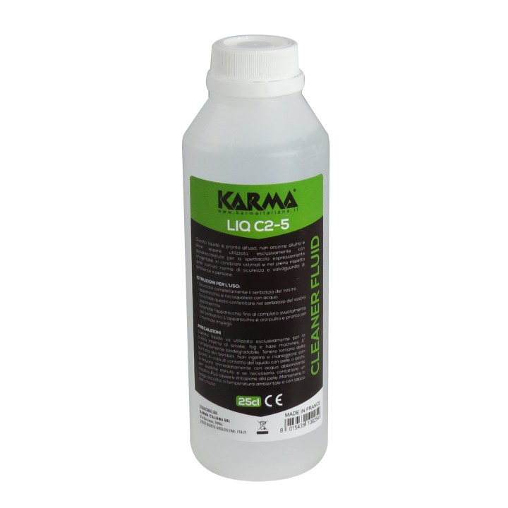 KARMA - LIQ C2-5 | liquido per pulizia smoke machine