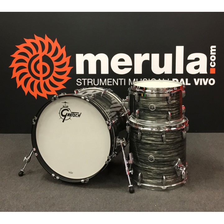 Acquista GRETSCH BROOKLYN SET - GREY OYSTER / 20x14 - 12x8 - 14x14 online | Merula Strumenti Musicali
