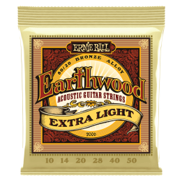 Acquista ERNIE BALL 2006 Earthwood 80/20 Bronze Extra Light 10-50 online | Merula Strumenti Musicali
