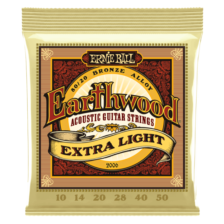 Acquista ERNIE BALL 2006 Earthwood 80/20 Bronze Extra Light 10-50 online | Merula Strumenti Musicali