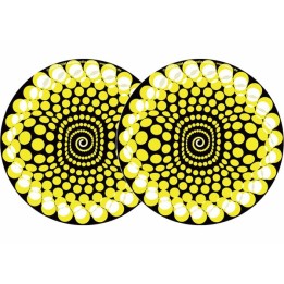 Acquista ZOMO 2X SLIPMATS | BALLS  GELB online | Merula Strumenti Musicali