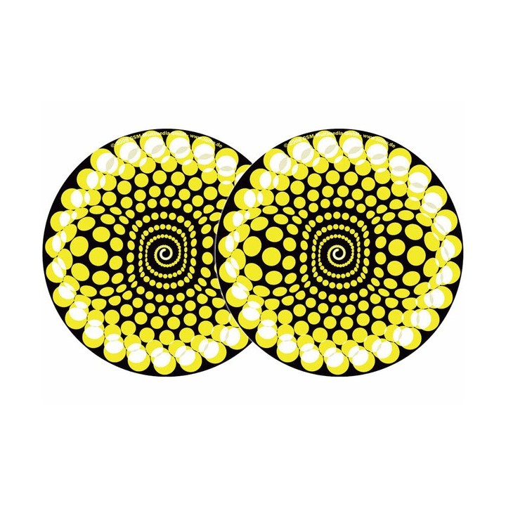 Acquista ZOMO 2X SLIPMATS | BALLS  GELB online | Merula Strumenti Musicali