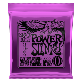 Acquista ERNIE BALL 2220 POWER SLINKY CON AVVOLGIMENTO IN NICKEL 11-48 online | Merula Strumenti Musicali