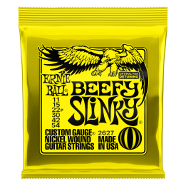 Acquista ERNIE BALL 2627 BEEFY SLINKY CON AVVOLGIMENTO IN NICKEL 11-54 online | Merula Strumenti Musicali