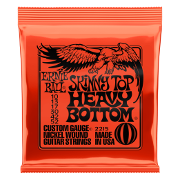 Acquista ERNIE BALL 2215 Skinny Top Heavy Bottom CON AVVOLGIMENTO IN NICKEL 10-52 online | Merula Strumenti Musicali