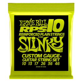 Acquista ERNIE BALL 2240 REGULAR SLINKY RPS CON AVVOLGIMENTO IN NICKEL 10-46 online | Merula Strumenti Musicali