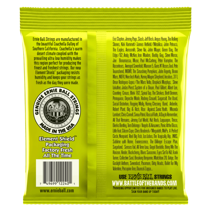 Acquista ERNIE BALL 2240 REGULAR SLINKY RPS CON AVVOLGIMENTO IN NICKEL 10-46 online | Merula Strumenti Musicali