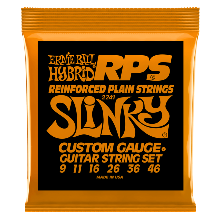 Acquista ERNIE BALL 2241 HYBRID SLINKY RPS CON AVVOLGIMENTO IN NICKEL 9-46 online | Merula Strumenti Musicali