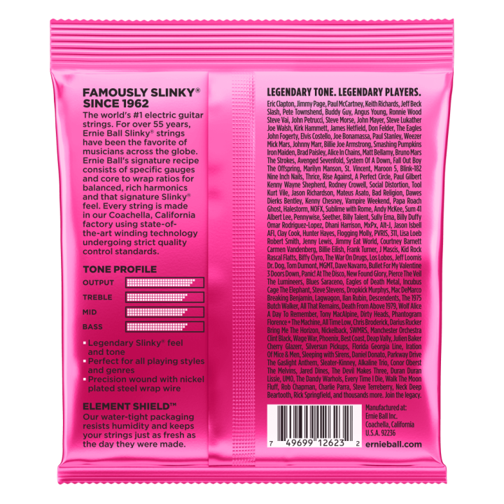 Acquista ERNIE BALL 2623 SUPER SLINKY CON AVVOLGIMENTO IN NICKEL (7 corde) 9-52 online | Merula Strumenti Musicali