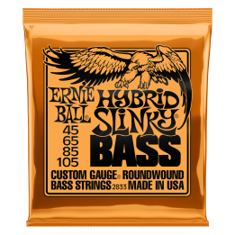 Acquista ERNIE BALL 2833 Hybrid Slinky Nickel Wound 45-105 online | Merula Strumenti Musicali