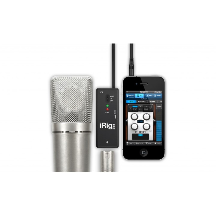 ik multimedia irig pre