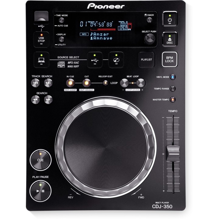 Acquista PIONEER CDJ-350-K online | Merula Strumenti Musicali