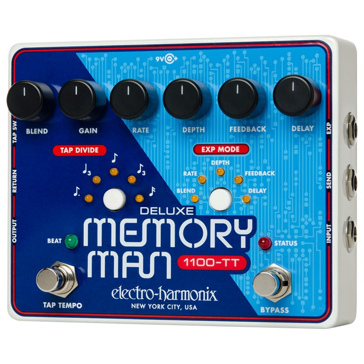 Acquista ELECTRO-HARMONIX Deluxe Memory Man 1100-Tt online | Merula Strumenti Musicali