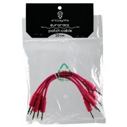 5pcs 10 cm cables red