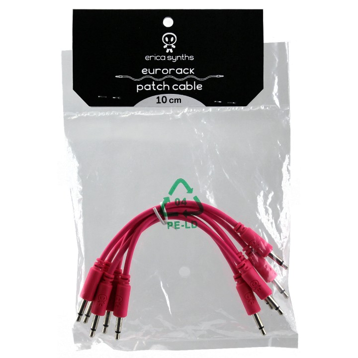 5pcs 10 cm cables red