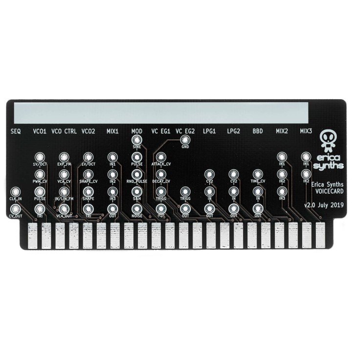erica synths diy voice card 5 pcs pack da 5 schede