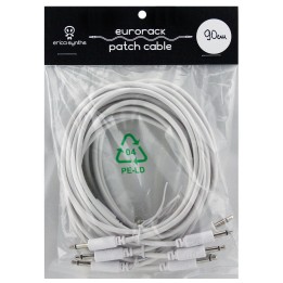 5pcs 90 cm cables white
