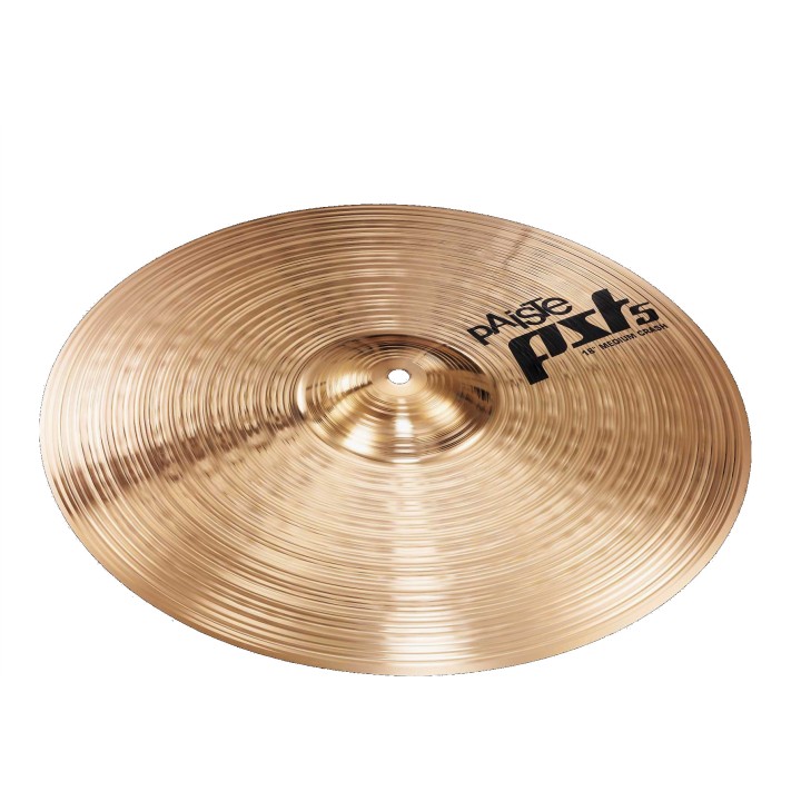 Acquista PAISTE Pst5 Medium Crash 18" Pst5cmc18n online | Merula Strumenti Musicali