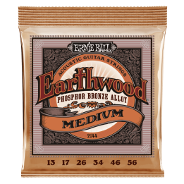 Acquista ERNIE BALL 2144 EARTHWOOD PHOSPHOR BRONZE MEDIUM 13-56 online | Merula Strumenti Musicali