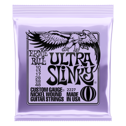 Acquista ERNIE BALL 2227 NICKEL WOUND ULTRA SLINKY 10-48 online | Merula Strumenti Musicali