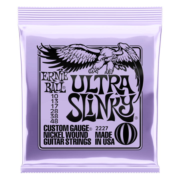 Acquista ERNIE BALL 2227 NICKEL WOUND ULTRA SLINKY 10-48 online | Merula Strumenti Musicali