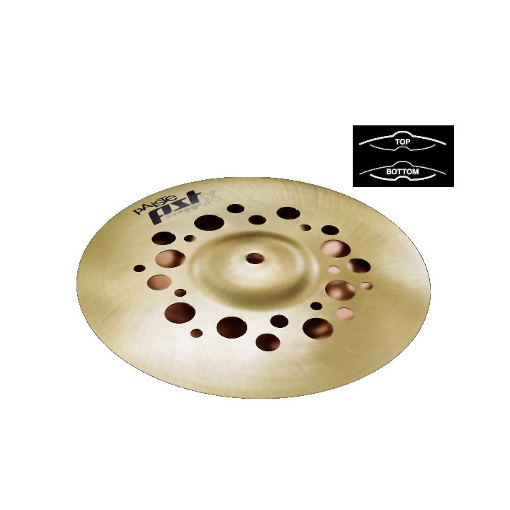 Acquista PAISTE Pstx Swiss Splash Stack 10"-8" - Pstxssps10-8 online | Merula Strumenti Musicali
