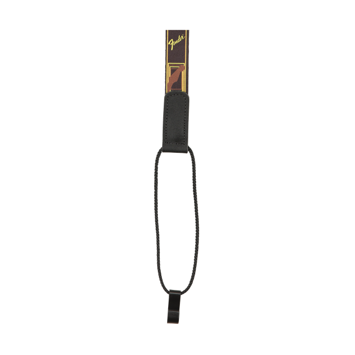 Acquista FENDER UKULELE STRAP, BLACK/YELLOW/BROWN online | Merula Strumenti Musicali