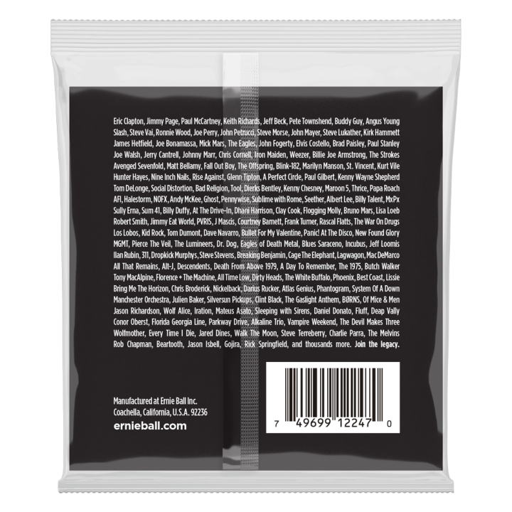 Acquista ERNIE BALL 2247 Hybrid Slinky Stainless Steel Wound Electric Guitar Strings 9-46 online | Merula Strumenti Musicali