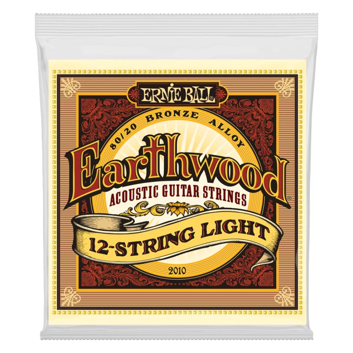 Acquista ERNIE BALL 2010 EARTHWOOD LIGHT 80/20 BRONZE  09-046 (12 corde) online | Merula Strumenti Musicali
