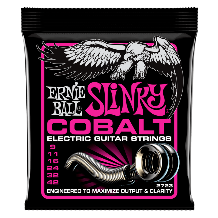 Acquista ERNIE BALL 2723 COBALT SUPER SLINKY 9-42 online | Merula Strumenti Musicali