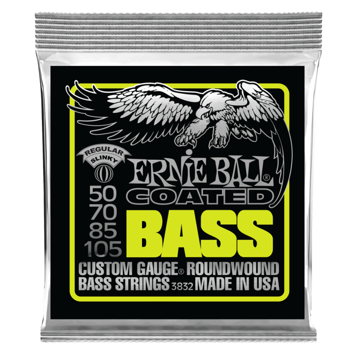 Acquista ERNIE BALL 3832 Regular Slinky Coated 50-105 online | Merula Strumenti Musicali