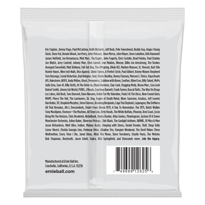 Acquista ERNIE BALL 2625 NICKEL WOUND SLINKY (8CORDE) 10-74 online | Merula Strumenti Musicali
