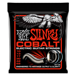 Acquista ERNIE BALL 2715 COBALT SKINNY TOP HEAVY BOTTOM SLINKY 10-52 online | Merula Strumenti Musicali
