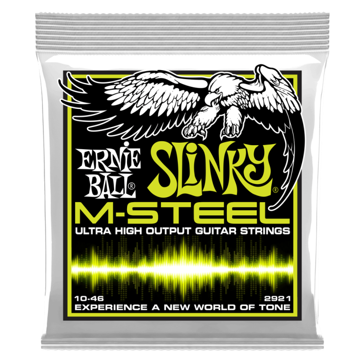 Acquista ERNIE BALL 2921 Regular Slinky M-Steel Electric Guitar Strings 10-46 online | Merula Strumenti Musicali